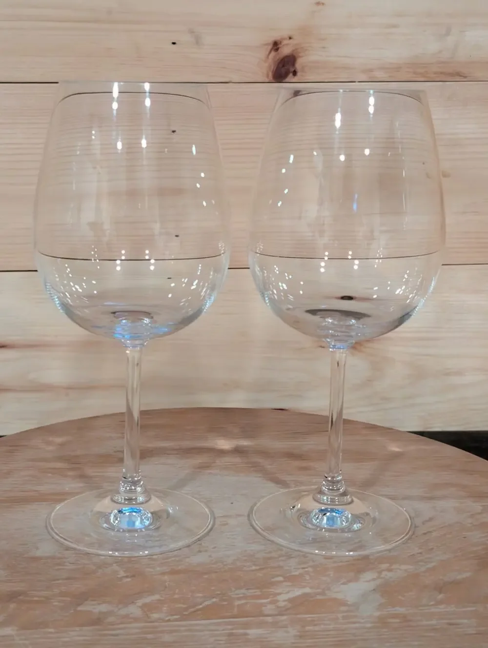 Marquis by Waterford Crystal Wine Glasses - Set of 2 - Clear Smooth Stemware
